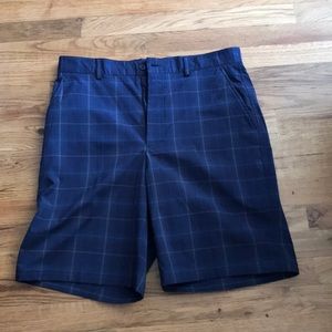 Plaid men’s shorts
